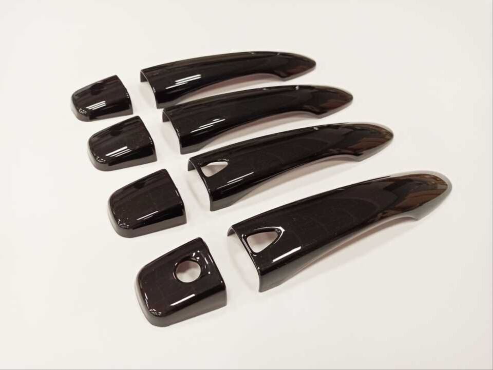 Honda City 2020+ Smart Key Uyumlu Kapı Kolu Kaplama Piano Black