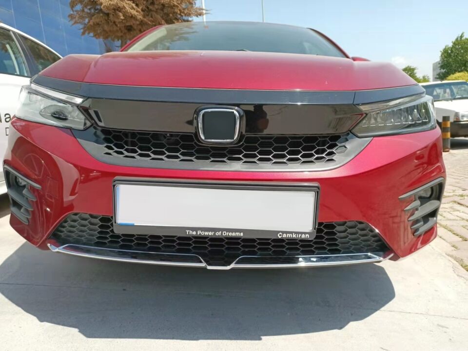 Honda City 2020+ Ön Tampon Alt Çıta Seti Krom