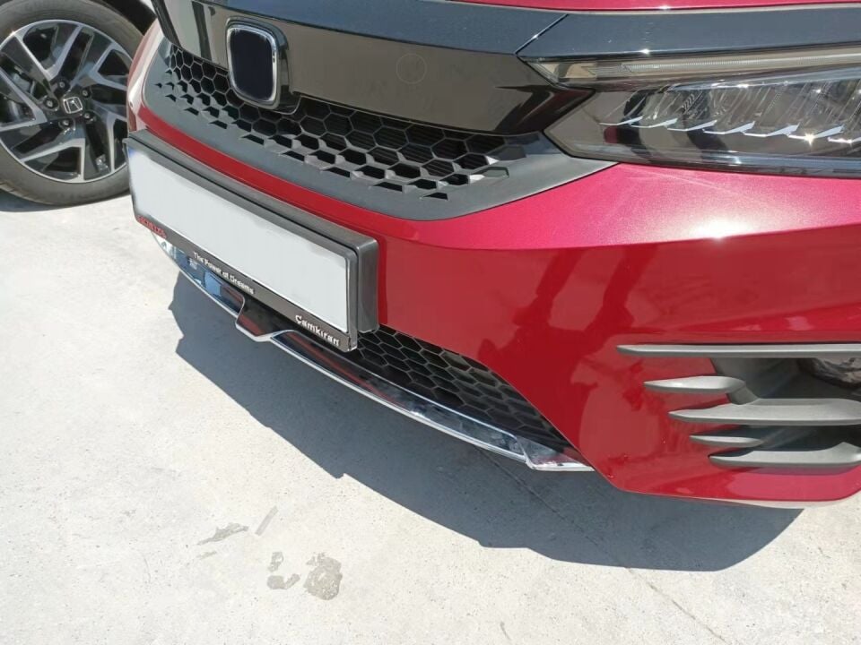 Honda City 2020+ Ön Tampon Alt Çıta Seti Krom