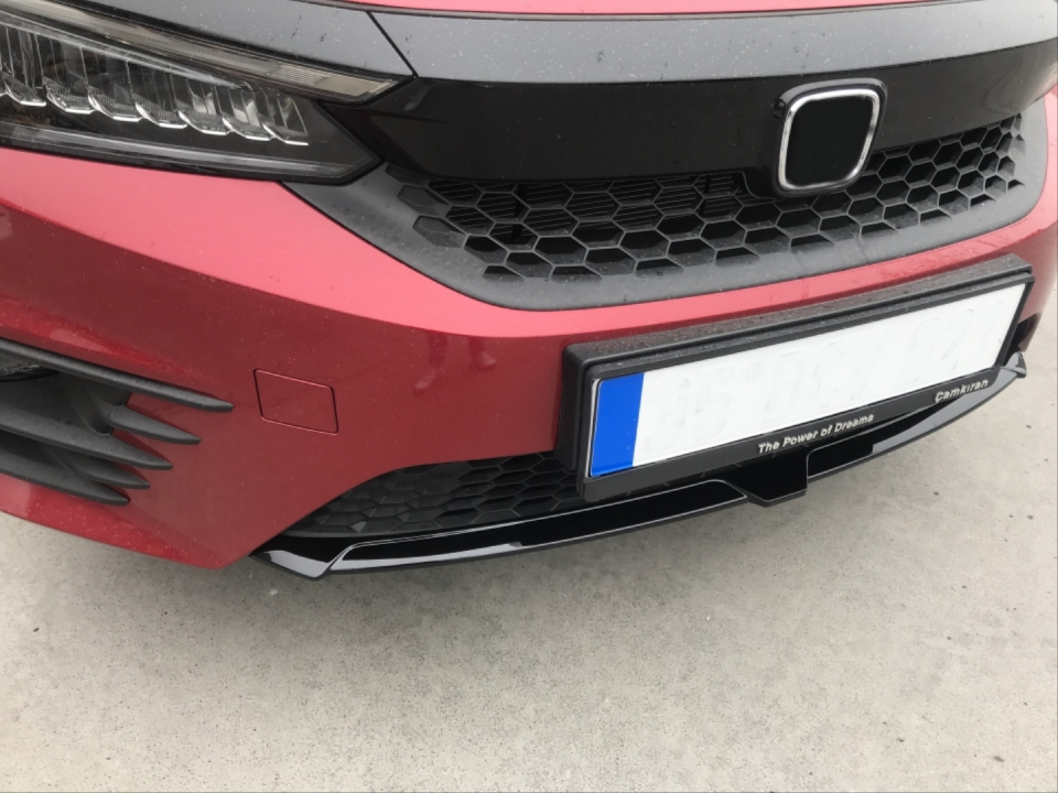 Honda City 2020+ Ön Tampon Alt Çıta Seti Piano Black