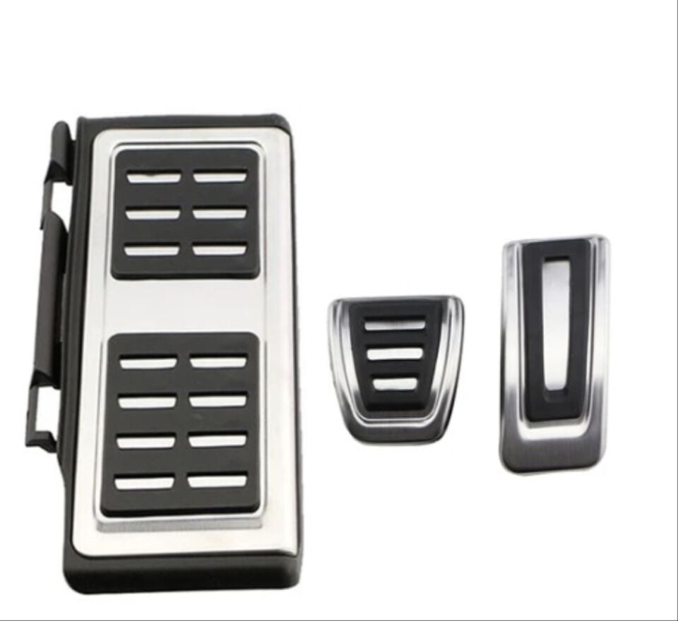 VW Golf 7/Passat B8/Audi A3 8V/Octavia A7 R-Line Otomatik Vites Pedal ve Ayak Dayama Seti