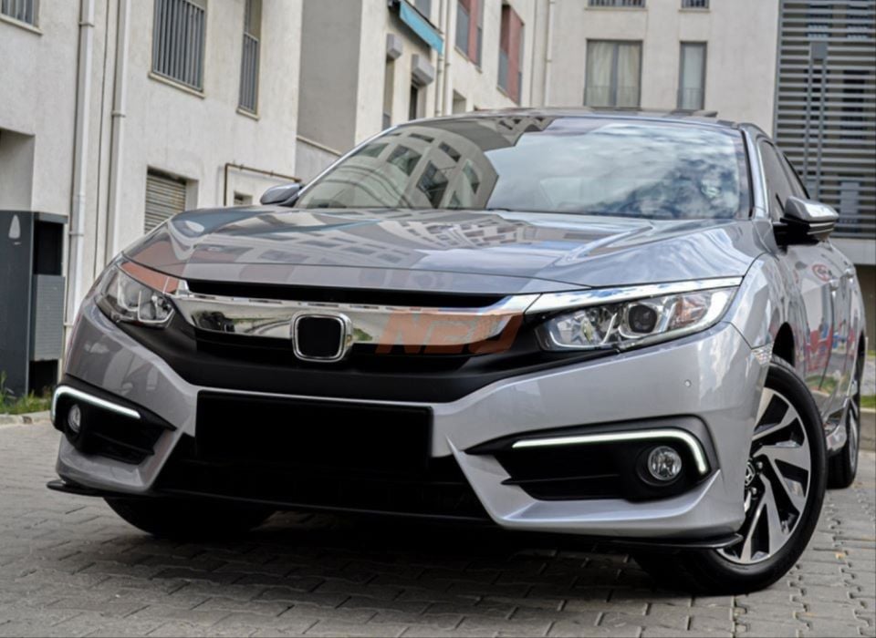 Honda Civic FC5 2016-2018 Makyajsız Kasa Kayar Sinyalli Gündüz Farı Seti