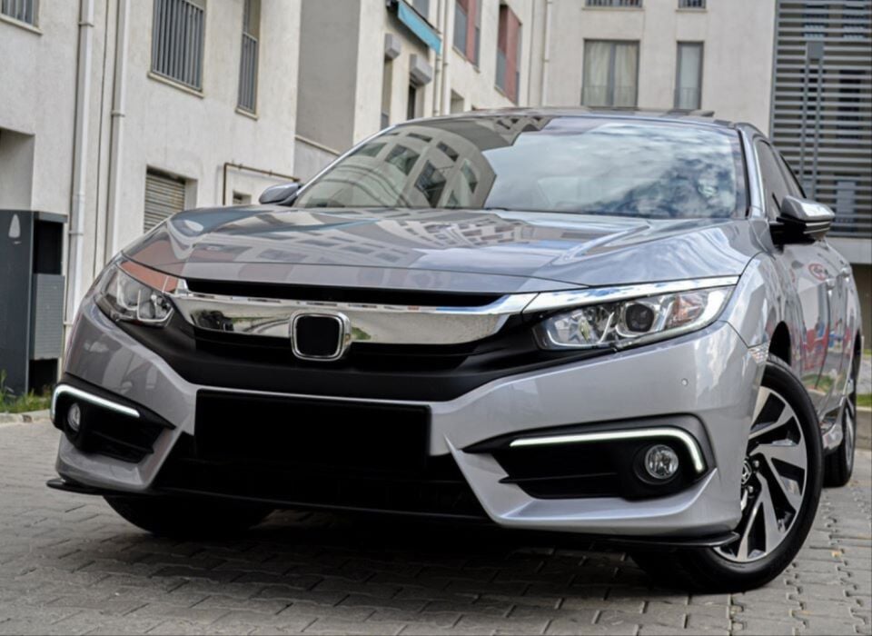 Honda Civic FC5 2016-2018 Makyajsız Kasa Kayar Sinyalli Gündüz Farı Seti