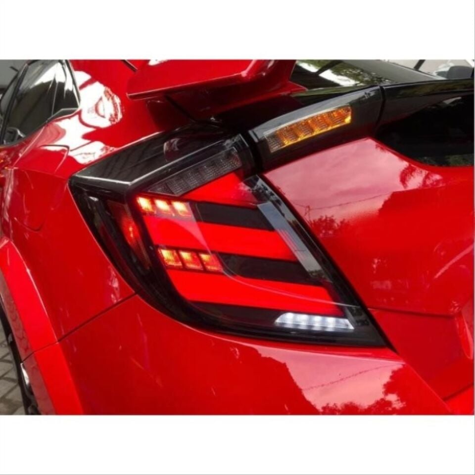 Honda Civic Hatchback FK7 2017-2021 Kayar Sinyalli LED Stop Seti (Füme)