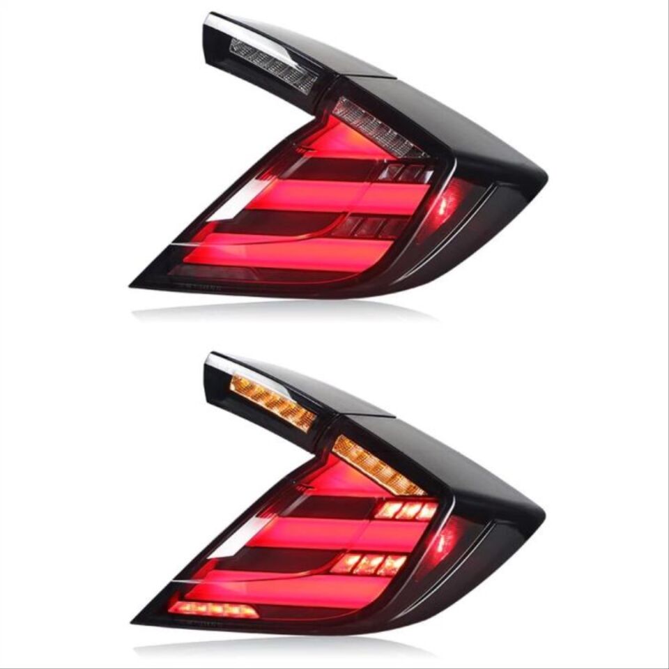Honda Civic Hatchback FK7 2017-2021 Kayar Sinyalli LED Stop Seti (Füme)