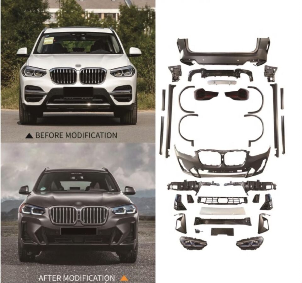 BMW X3 (2018-2021) 2021+ Facelift Body Kit