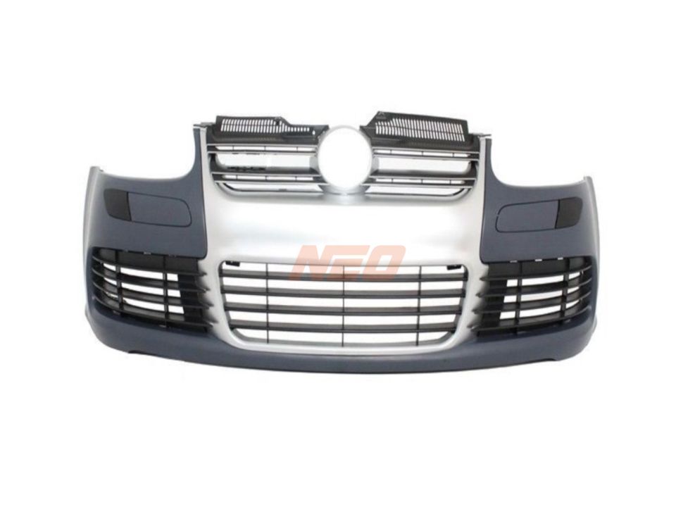GOLF 5 MK5 2003-2009 IÇIN UYUMLU ÖN TAMPON + PANJUR R32