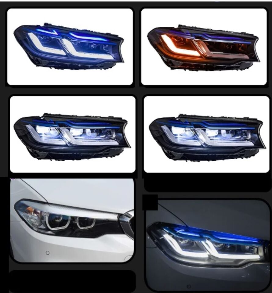 BMW G30 5 Serisi Lci Görünüm LED Far (2017-2020)