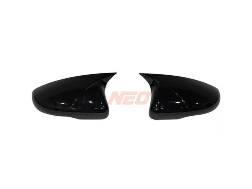 Volkswagen Golf 6 2008-2012 Yarasa Piano Black Ayna Kapağı Seti