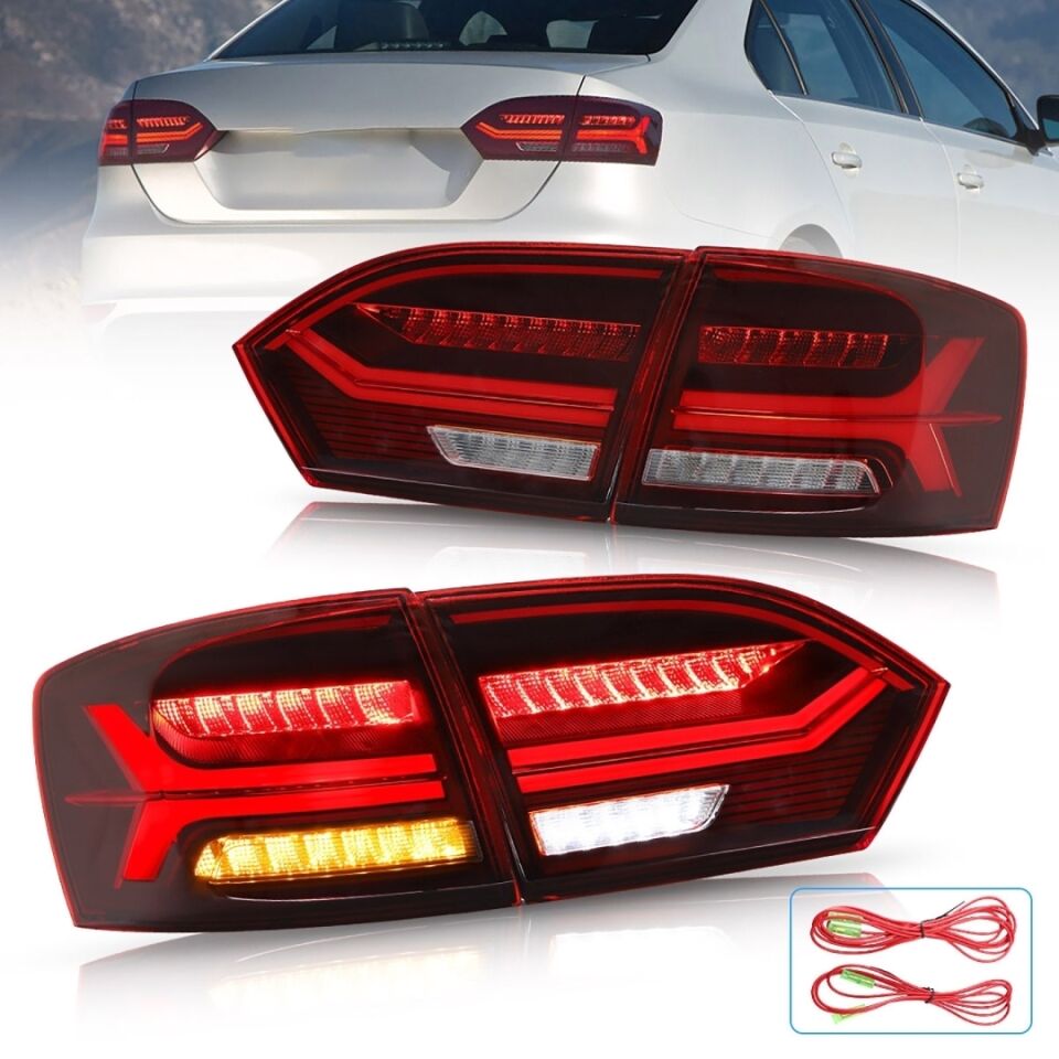 Volkswagen Jetta A6 2011-2018 Audi Kayar Sinyalli LED Stop Seti