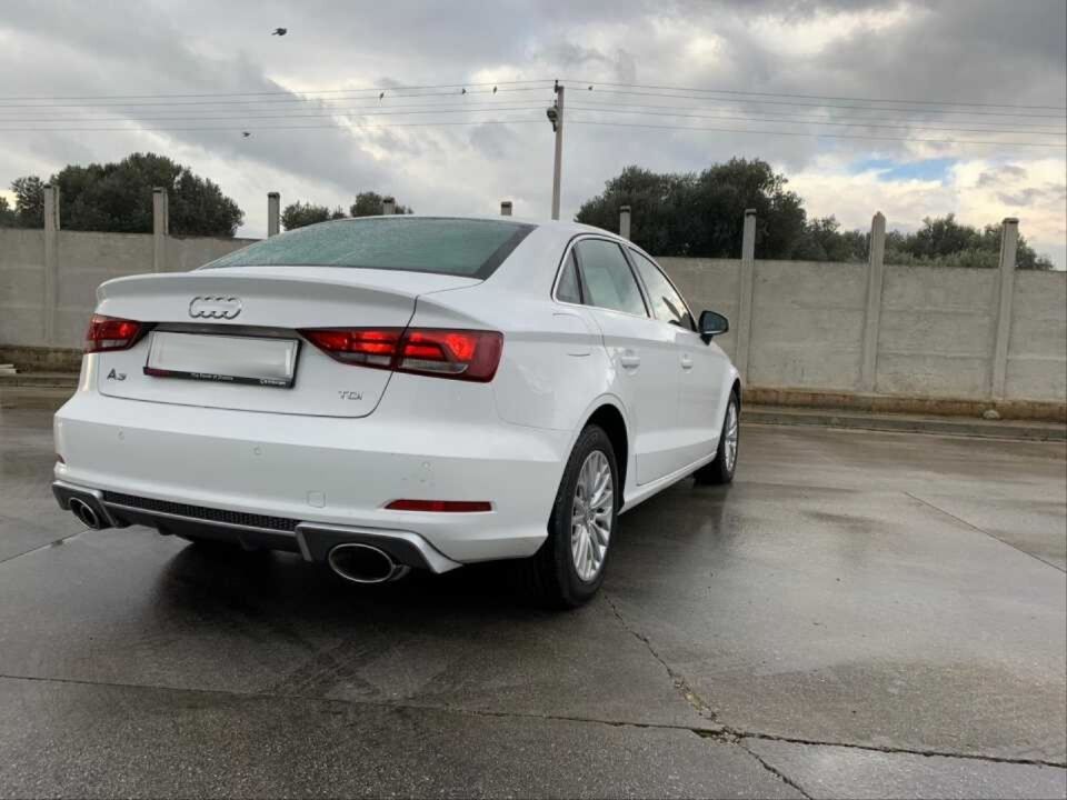Audi A3 Sedan 8V (13-16) Standart Tampon Uyumlu RS3 Difüzör Seti