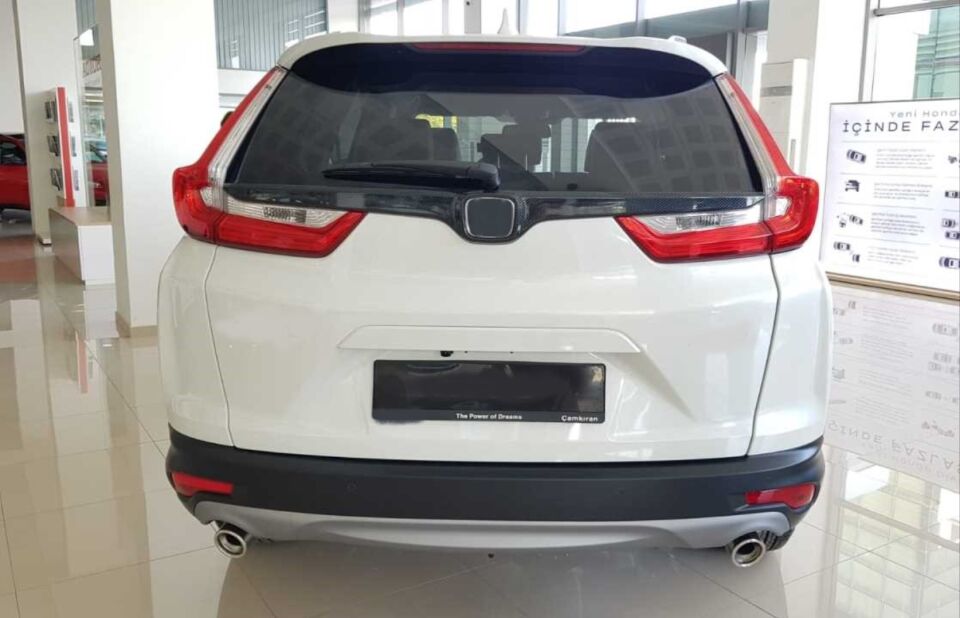 Honda CR-V 2017-2022 Kapı Eşik Koruması Titanyum Siyah