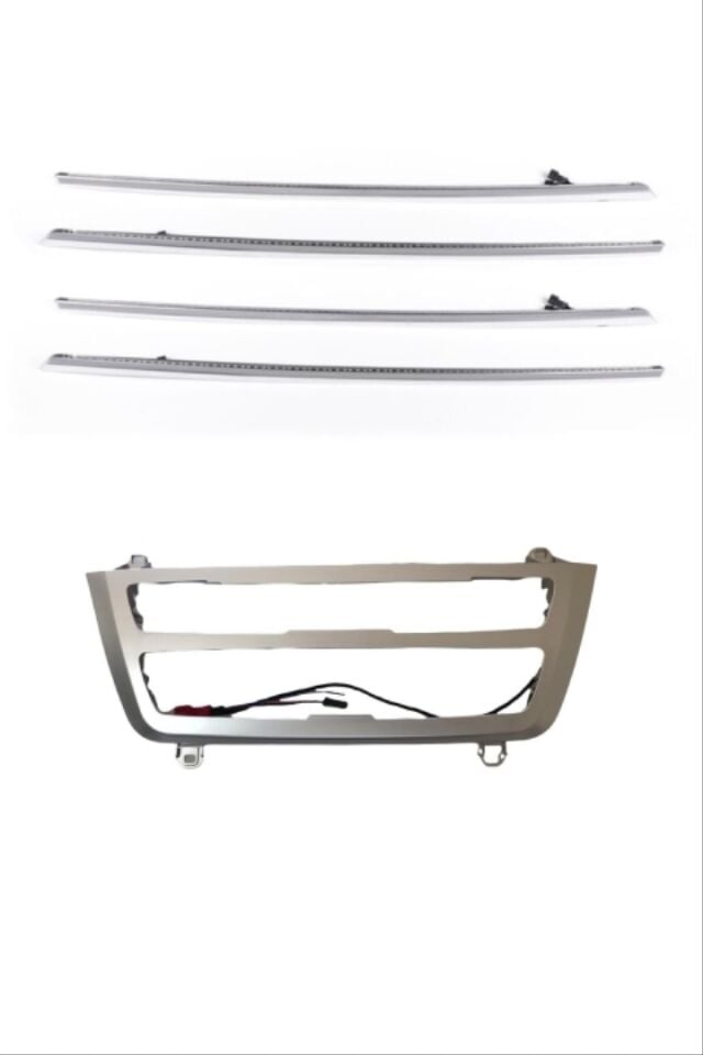 BMW 3 Serisi F30 Ambiyans Aydınlatma Seti (Klima Panel ve Kapılar) - Silver