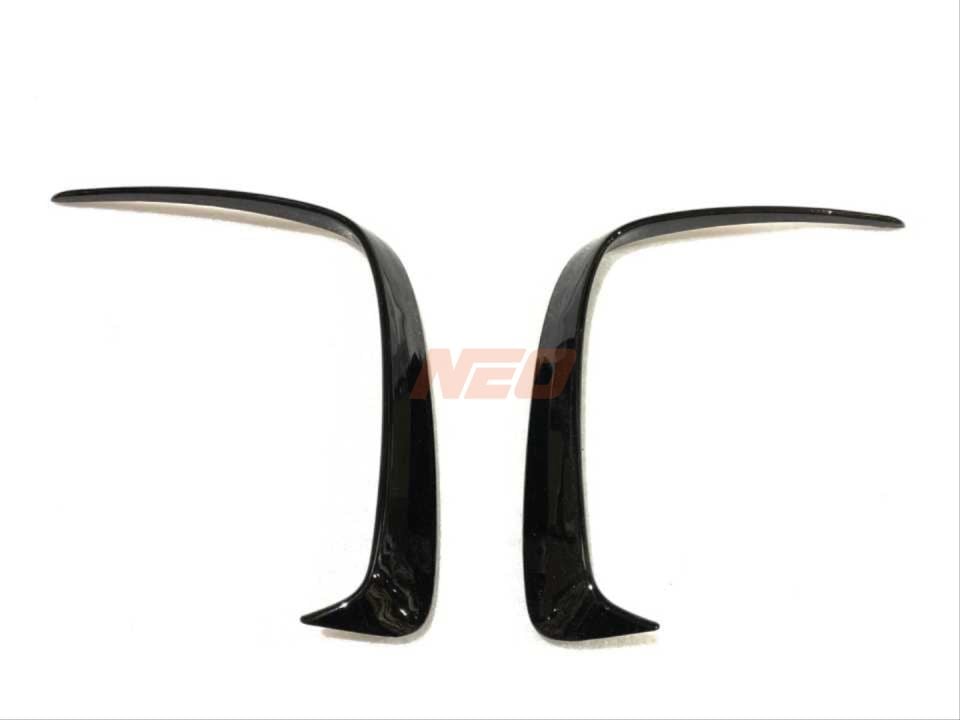 Mercedes-Benz A Serisi W176 Makyajlı A45 Arka Tampon Flap Seti Piano Black