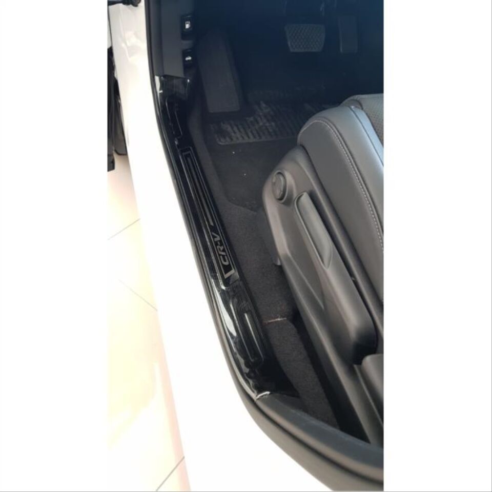 Honda CR-V 2017-2022 Kapı Eşik Koruması Titanyum Siyah