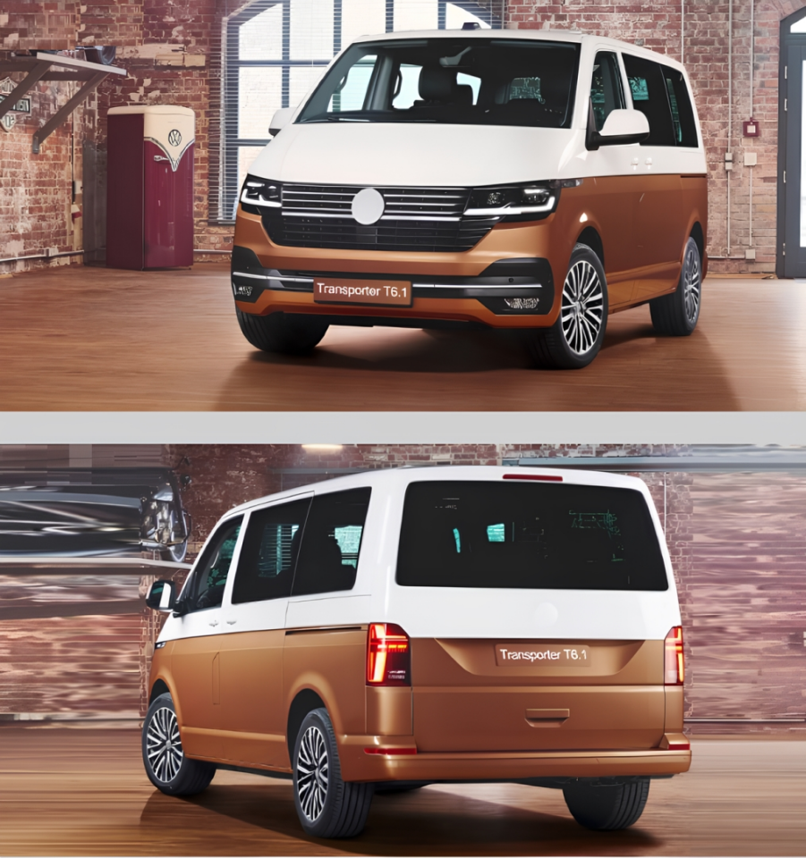 Volkswagen Transporter T6.1 2020+ R-Line Body Kit