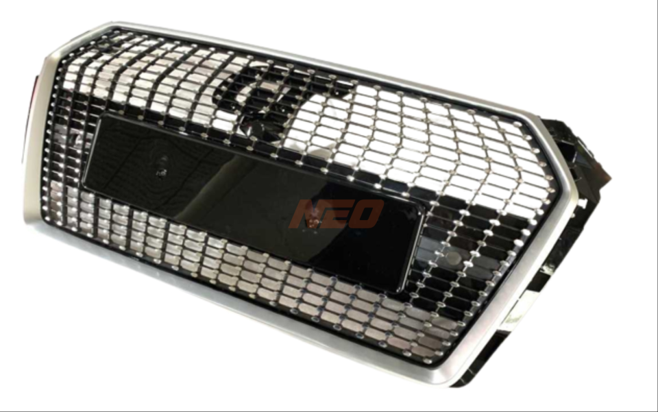 Audi A4 B9 Diamond Elmas Panjur Gri Çerçeveli