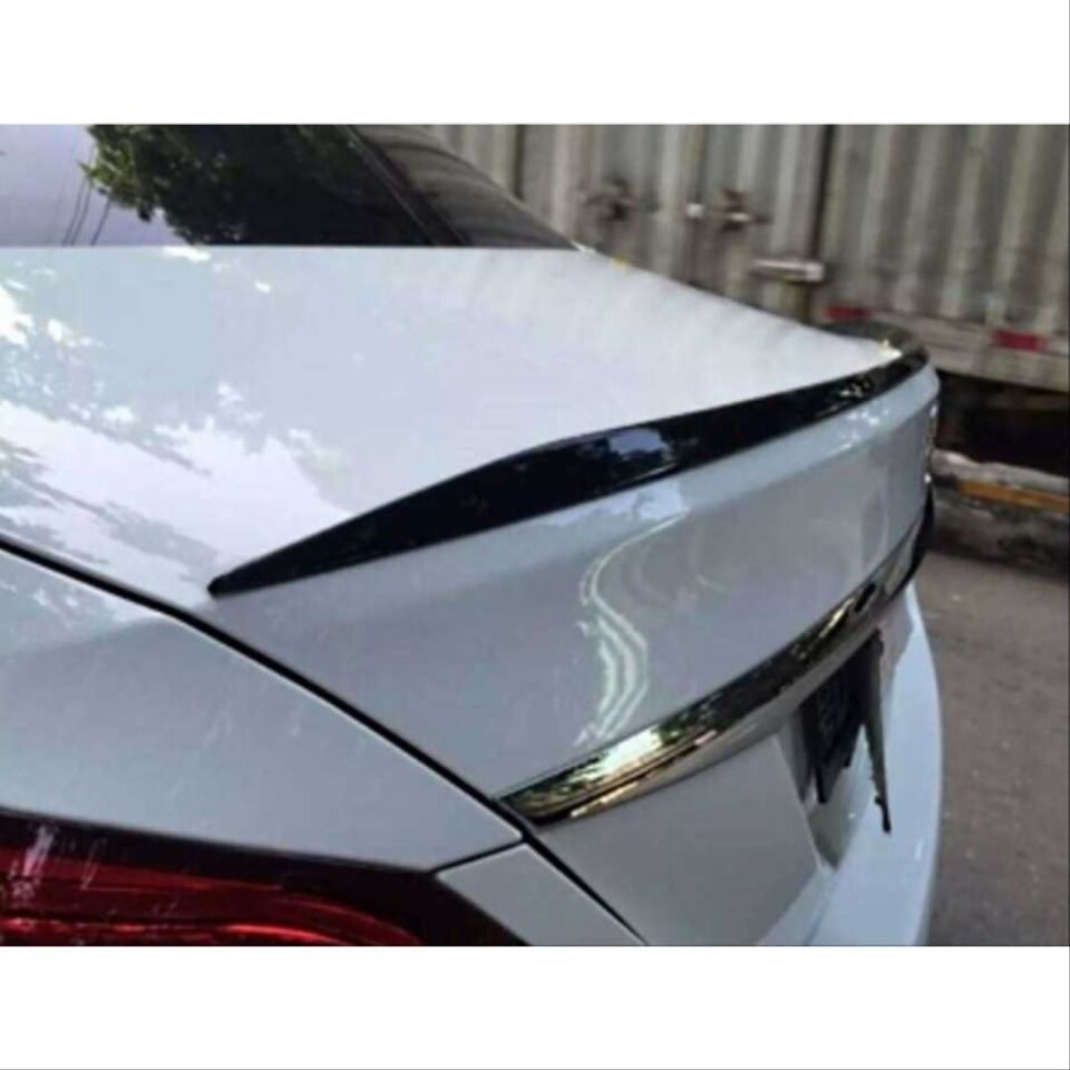 Mercedes W205 C Serisi C63 Bagaj Üstü Spoiler Piano Black