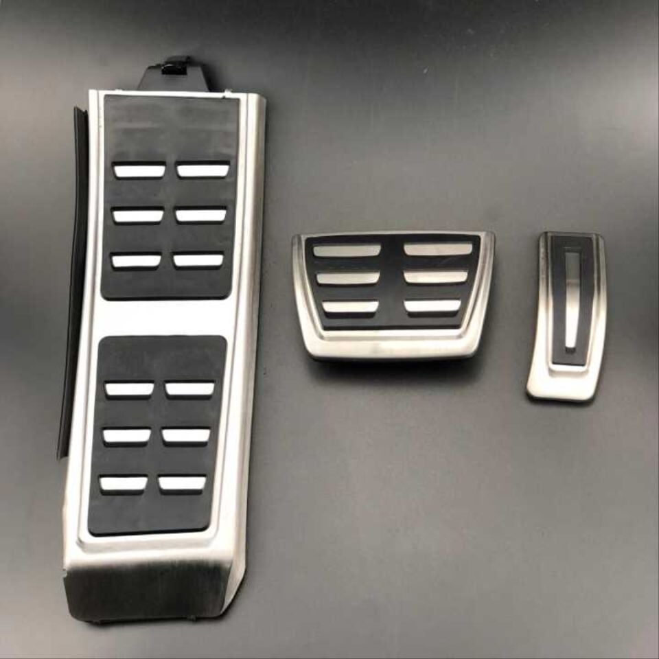 Audi A4/A5/A6/Q5/Q7 Serisi S-Line Otomatik Vites Pedal ve Ayak Dayama Seti