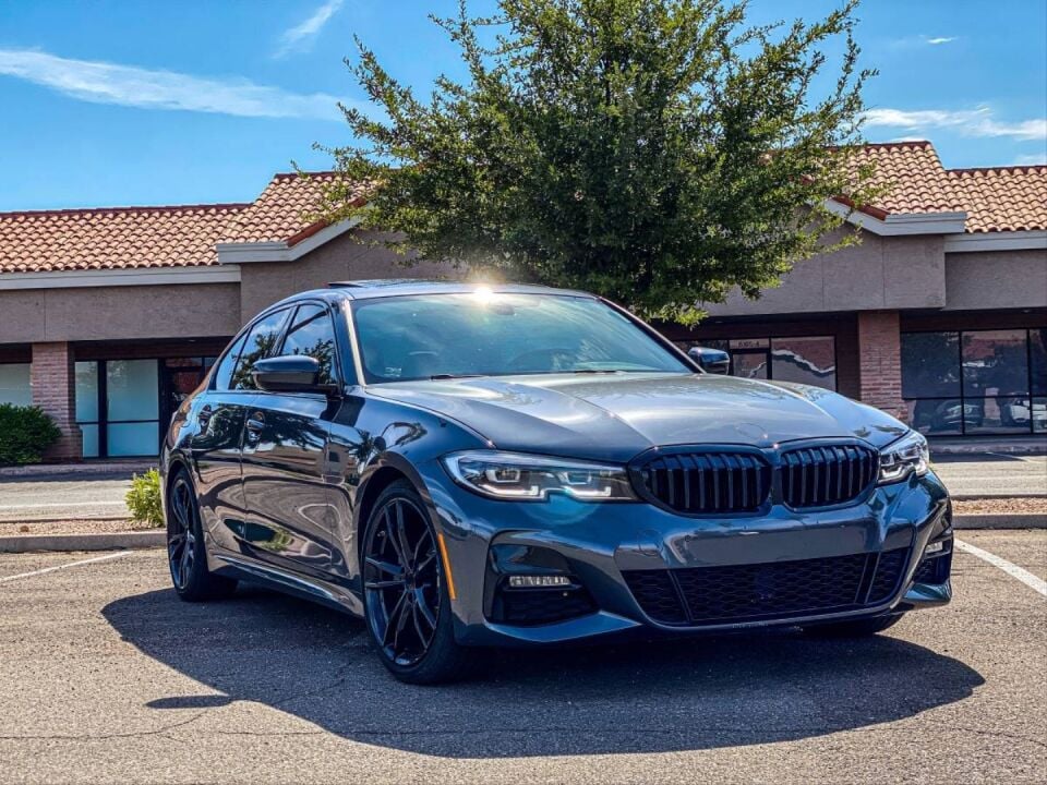 BMW 3 Serisi G20 Tek Çizgi Panjur Böbrek - Piano Black (2019+)