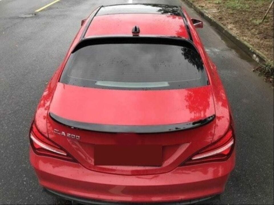 Mercedes-Benz CLA Serisi C117 Bagaj Spoyleri Piano Black
