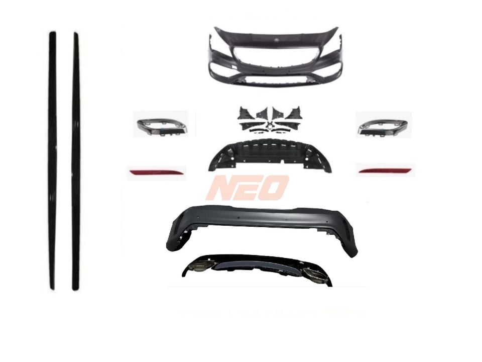 Mercedes CLA Serisi W117 (13-18) için CLA45 AMG Full Body Kit Seti