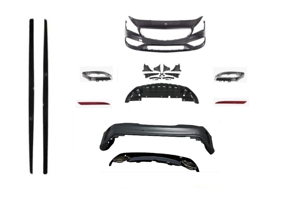 Mercedes CLA Serisi W117 (13-18) için CLA45 AMG Full Body Kit Seti