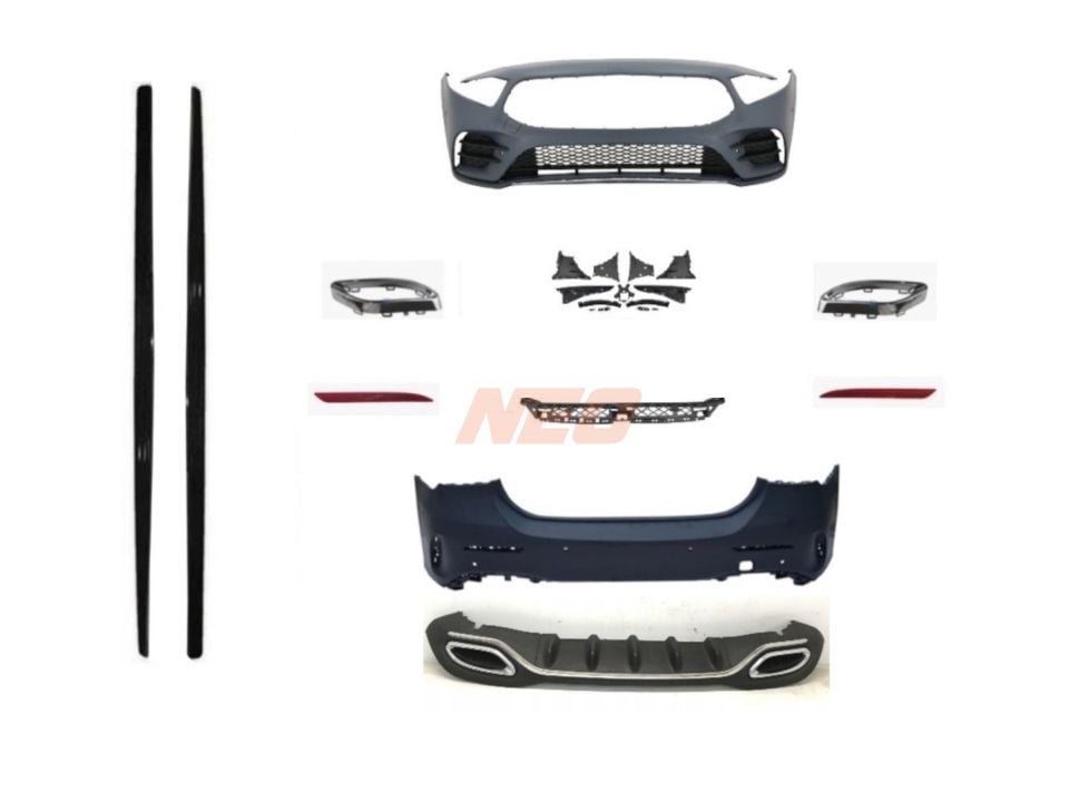 Mercedes A Serisi W177 Hatchback (18+) için AMG-Line Body Kit Seti