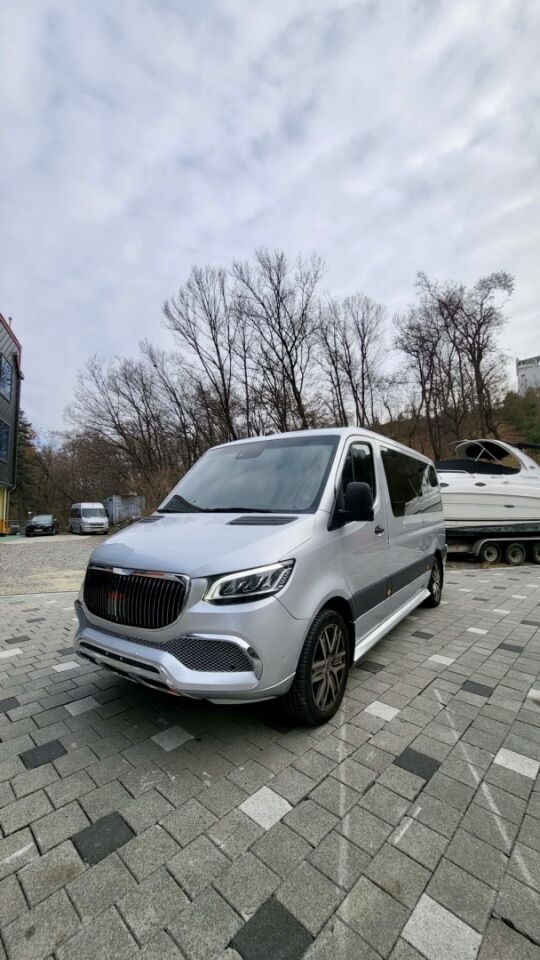 Mercedes Sprinter W907 Maybach Ön Tampon ve Panjur Seti