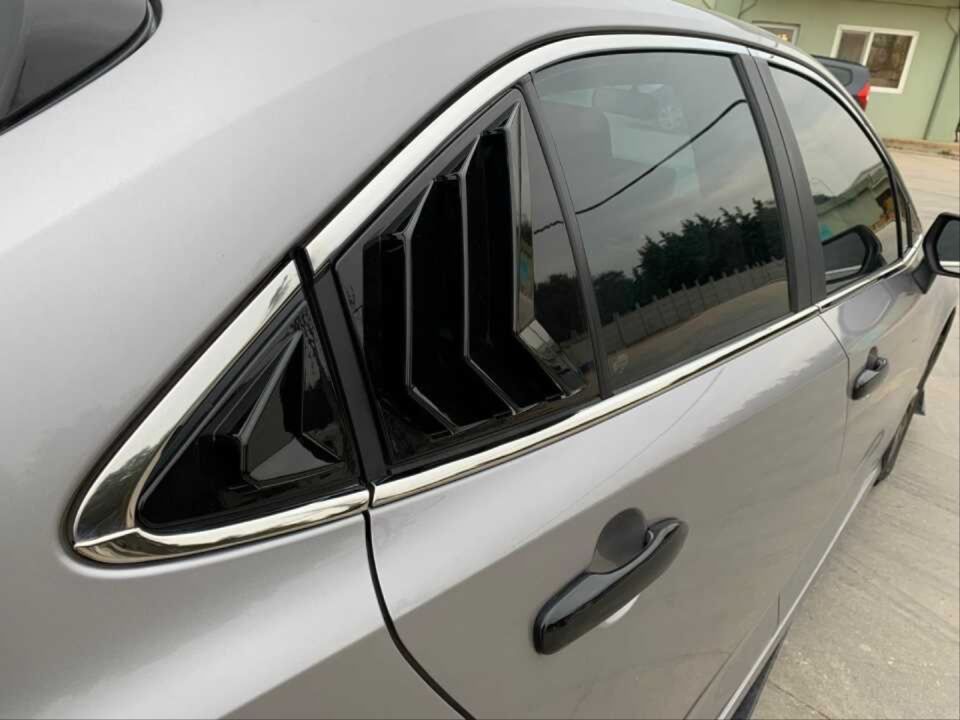 Toyota Corolla E210 Sedan Kapı Cam Çıtası Seti 4 Parça Krom