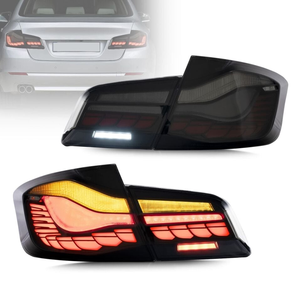 BMW 5 Serisi F10 Dragon LED Stop - Smoke
