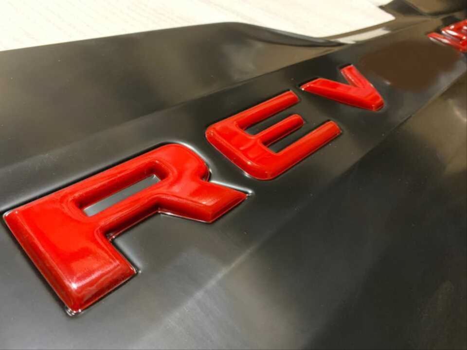 Toyota Hilux Revo 2016-2019 Revolution Arka Bagaj Kapağı Kaplaması (Kırmızı)