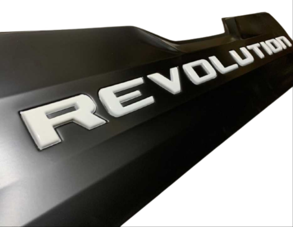 Toyota Hilux Revo 2016-2019 Revolution Arka Bagaj Kapağı Kaplaması (Beyaz)