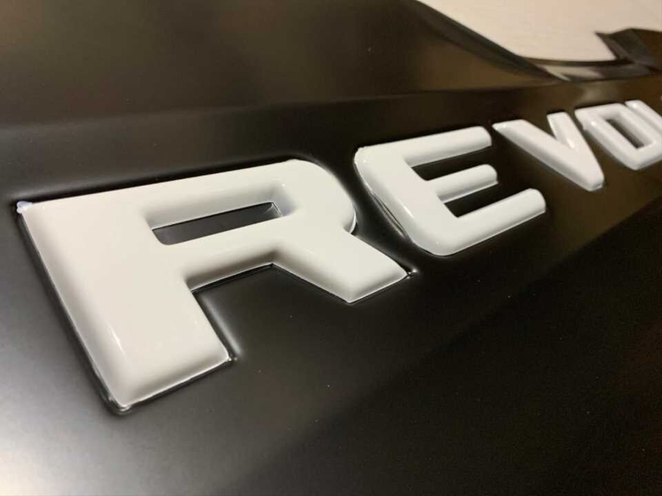 Toyota Hilux Revo 2016-2019 Revolution Arka Bagaj Kapağı Kaplaması (Beyaz)