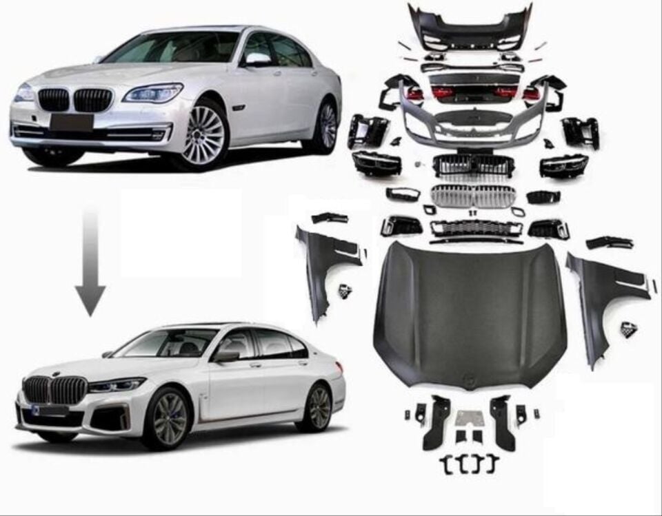 BMW F01 7 Serisi G12 Facelift Body Kit (Xenon Farlı)