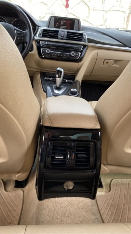 BMW 3 Serisi F30 Arka Klima Kaplama - Piano Black