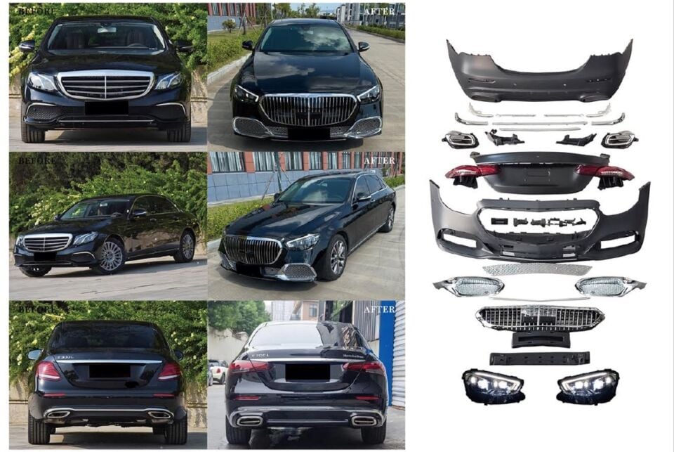 Mercedes-Benz E Serisi W213 2017-2020 Makyajlı Kasa Maybach Body Kit