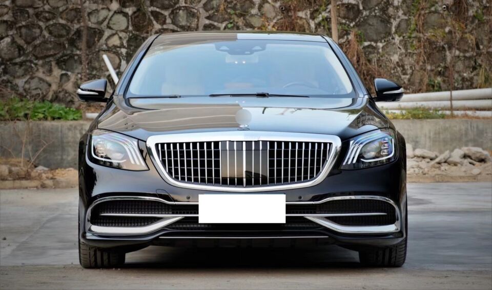 Mercedes-Benz S Serisi W222 Maybach Ön Panjur Krom (Logosuz)