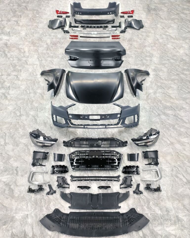 Audi A6 C7 2012-2015 Makyajlı Kasa Dönüşüm Body Kit (Full Set)