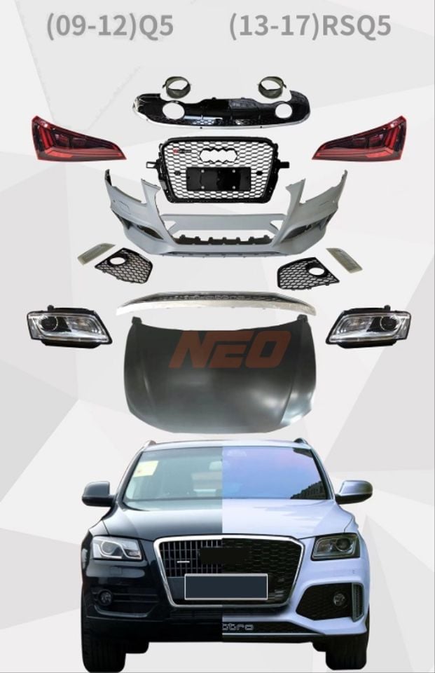 Audi Q5 RSQ5 Facelift Dönüşüm Seti (2009-2012)