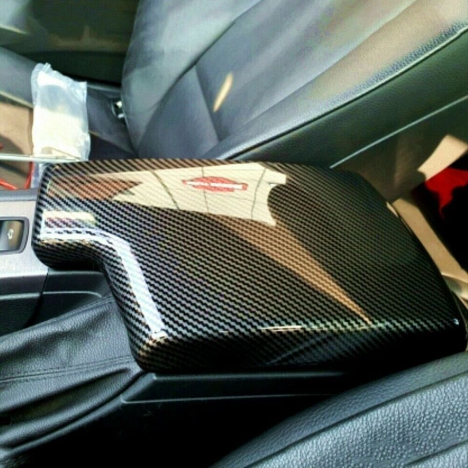 BMW 3 Serisi F30 Kol Dayama Kaplama - Karbon