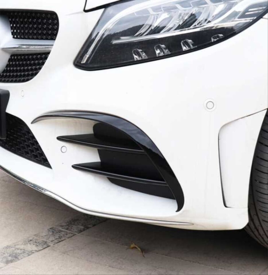 Mercedes-Benz E Serisi W213 / C238 E63 Ön Tampon Bıçakları Piano Black