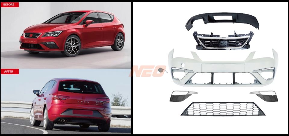 LEON 2018-2020 İÇİN FR BODY KIT (SİS DAHİL)