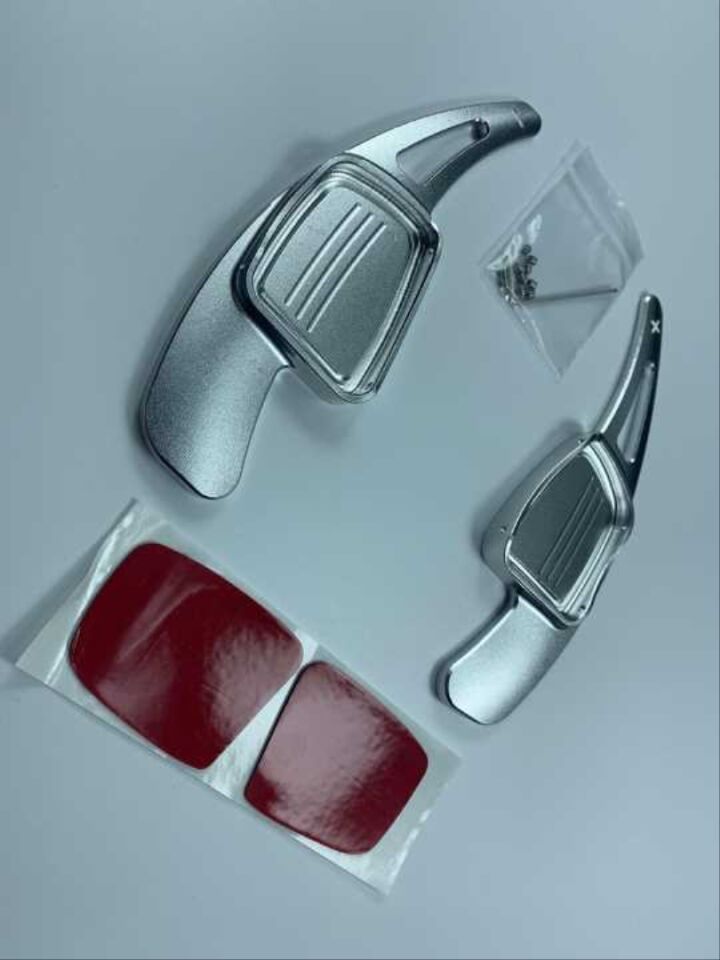 Audi Yeni Kasa (17+) A3/A4/A5 Uyumlu F1 Paddle Shift Uzatma Seti Silver