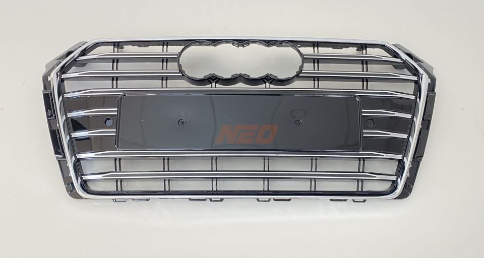 Audi A4 B9 (16-19) S4 Ön Panjur Piano Black