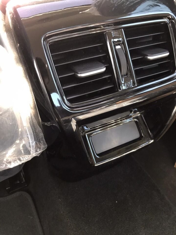 Honda Civic FE1 2022+ Arka Klima Panel Kaplaması Piano Black