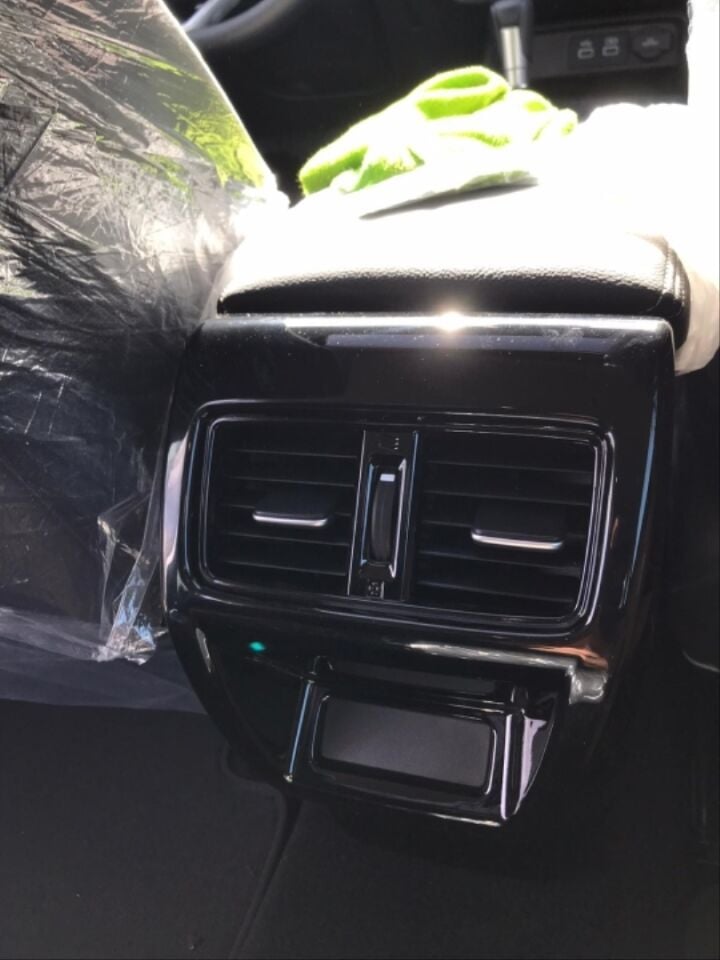 Honda Civic FE1 2022+ Arka Klima Panel Kaplaması Piano Black