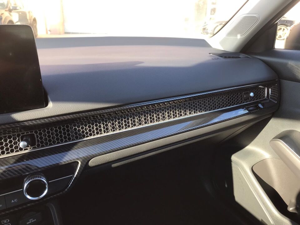 Honda Civic FE1/FL Ön Göğüslük Yan Havalandırma Çerçevesi Karbon