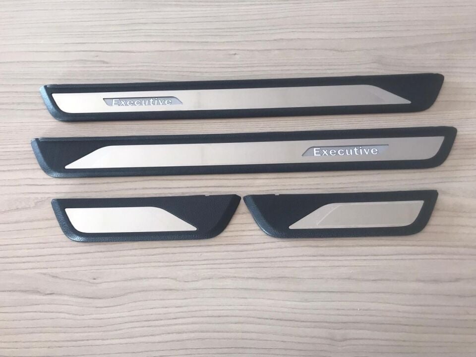 Honda Civic FE1/FL Paslanmaz Çelik Kapı Eşik Koruma Seti (Işıksız)