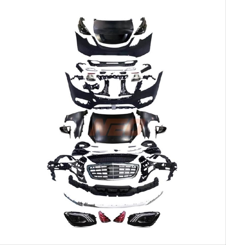 Mercedes S Serisi W221 (05-13) için W222 Makyajlı Kasa Dönüşüm Kiti